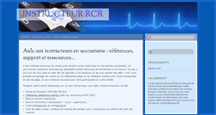 Desktop Screenshot of instructeur-rcr.com