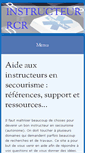 Mobile Screenshot of instructeur-rcr.com