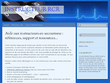 Tablet Screenshot of instructeur-rcr.com
